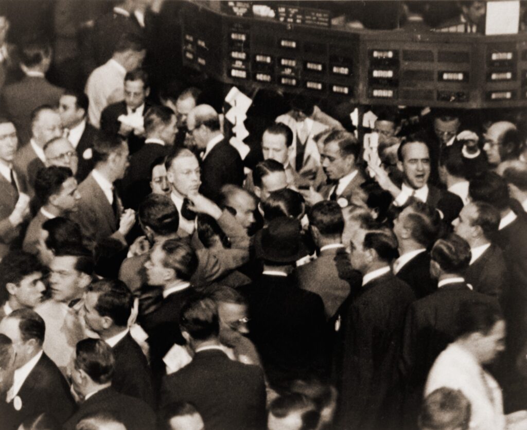 昔の株式市場