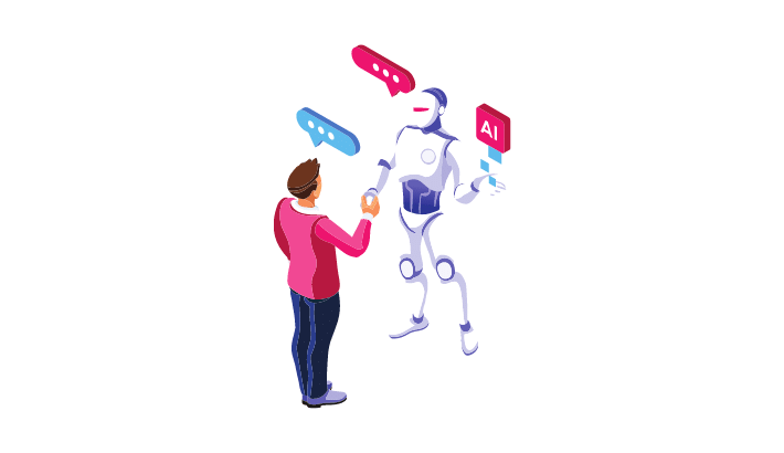 人間とロボット